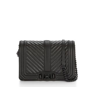 Rebecca Minkoff Chevron Small Love Crossbody